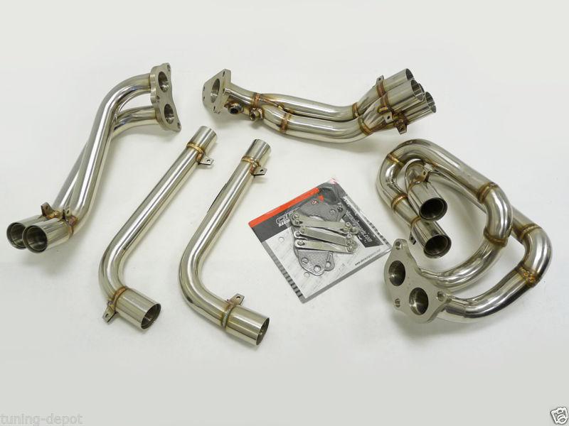 Obx sus321 turbo header manifold exhaust 2002 - 2007 subaru wrx, sti