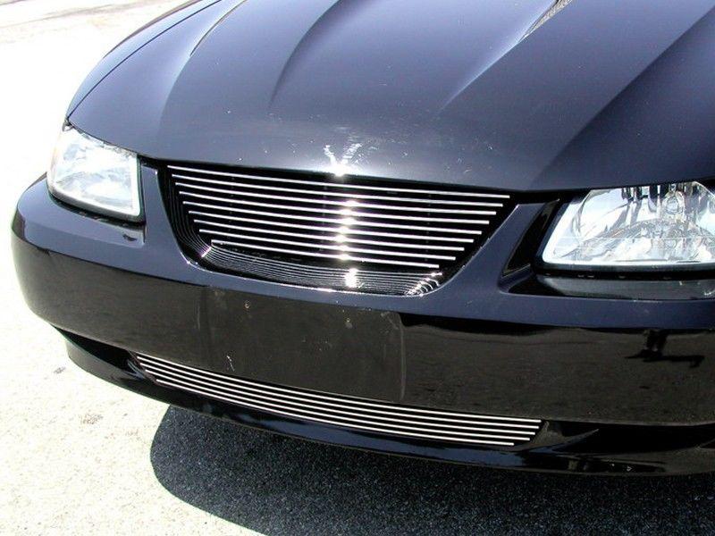 Viogi fit 99-04 ford mustang combo billet grille 99 