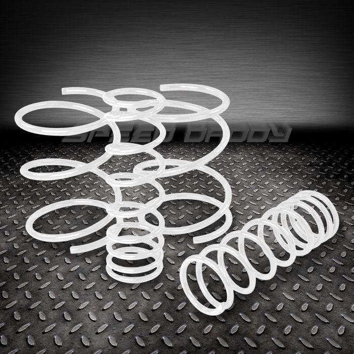 2"drop suspension lowering springs/spring 89-94 nissan 240sx s13 silvia ka white