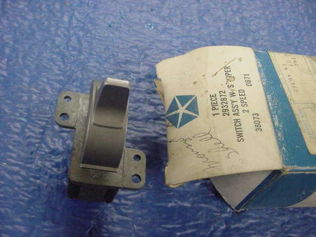 Chrysler c-body 1969-1973 nos wiper switch