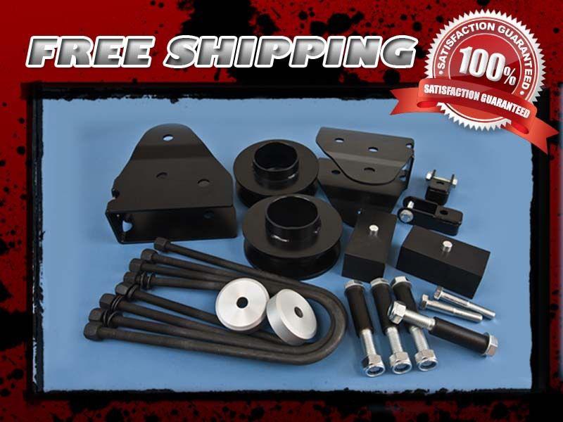 Steel lift kit front 3.5" rear 2.5" block radius arm shock extender 4x4 4wd