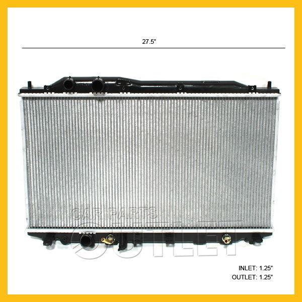 06-11 honda civic hybrid 1.3l l4 radiator auto trans new 2006-2011 a/t at 1row