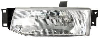 Sherman 351-150l headlight assembly left ford escort