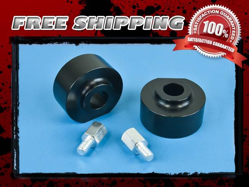 Solid lift kit coil spacer front 2" w/ shock extender 4x4 4wd