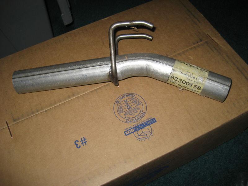  new nos jeep cj mopar chrysler renault amc tailpipe