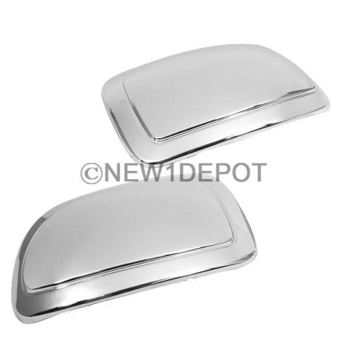 Chrome side mirror cover trim for chevy avalanche tahoe 02-06 gmc yukon 2000-06