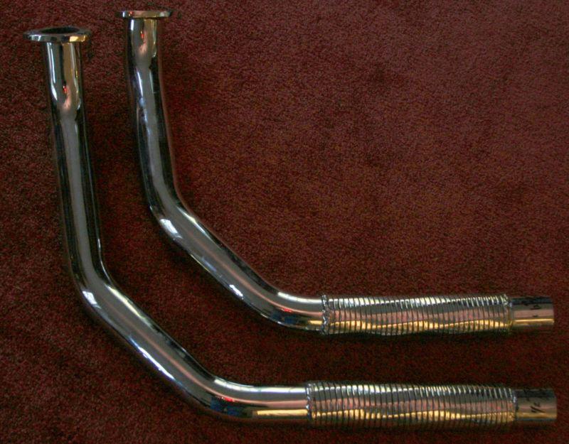   austin healey bn4-bj7 stainless front pipes new.