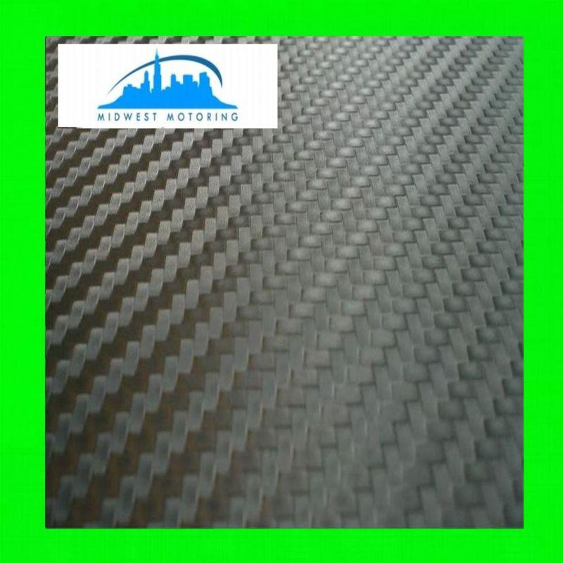 2011-2013 black carbon fiber 24x60" vinyl sheet wrap film roll sticker flexible 