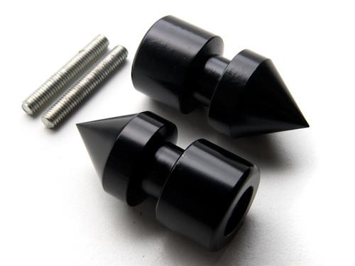 New spike black swingarm spools sliders for yamaha fz-1 (fzs10v) 2004-2008