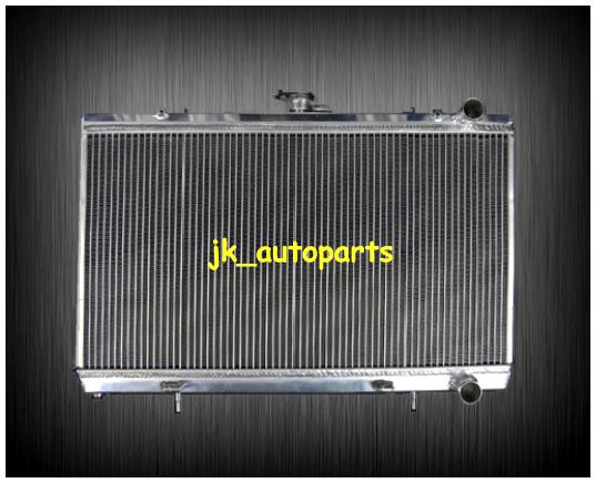 Dual core 1989-1994 90 91 92 93  nissan 240sx ka aluminum racing 2 rows radiator