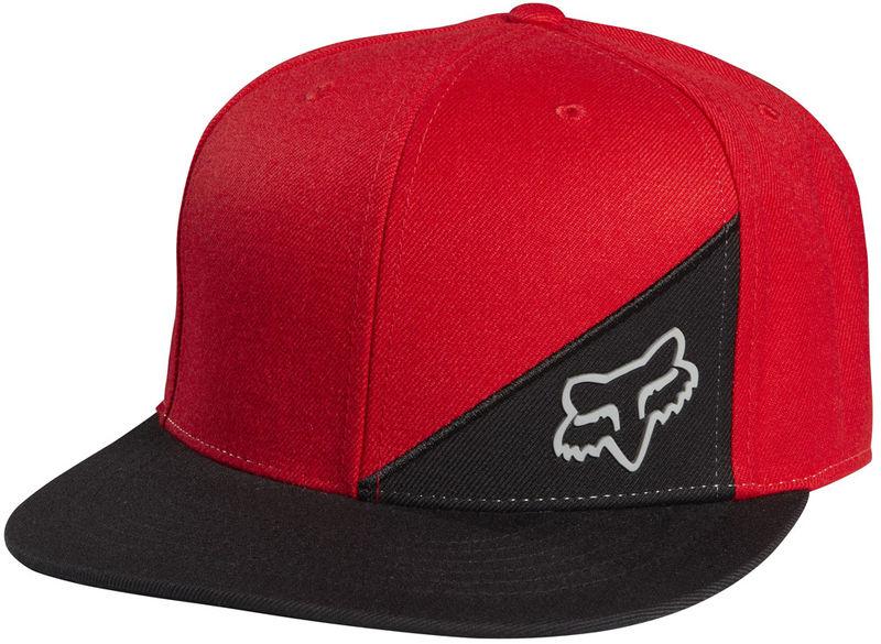 Fox hysu red fitted hat motocross cap hats mx 2014 black