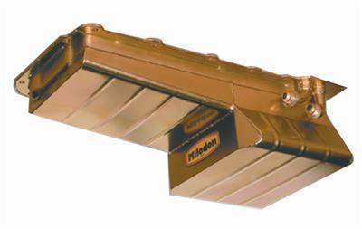 Milodon 30913 oil pan steel gold iridite 5 qt chevy small block ls stroker each