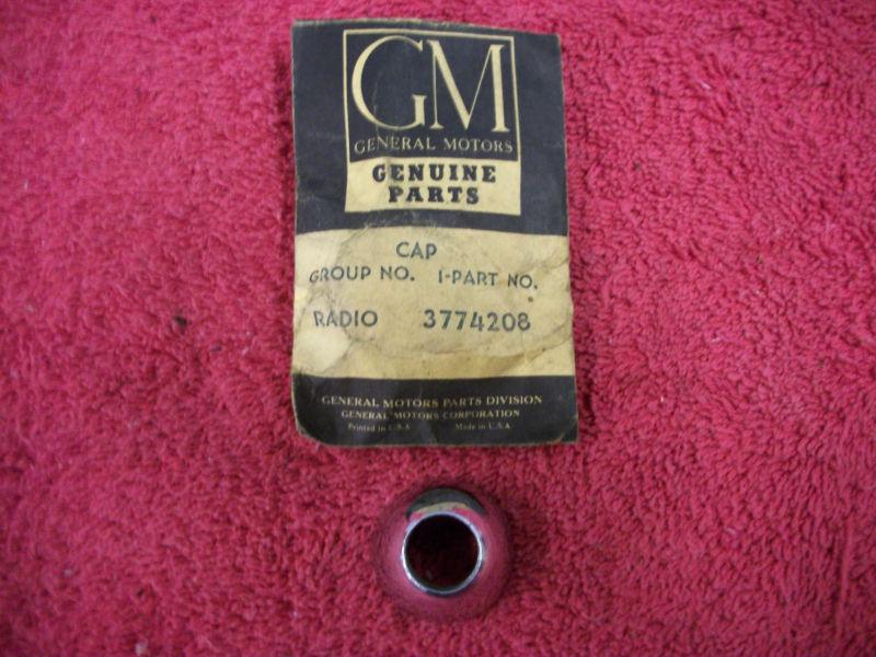 1961-1962 corvette antenna nut, nos