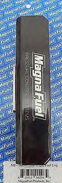 Mp-7600-02-blk magnafuel double fuel log -10 an female o-ring in & outs black