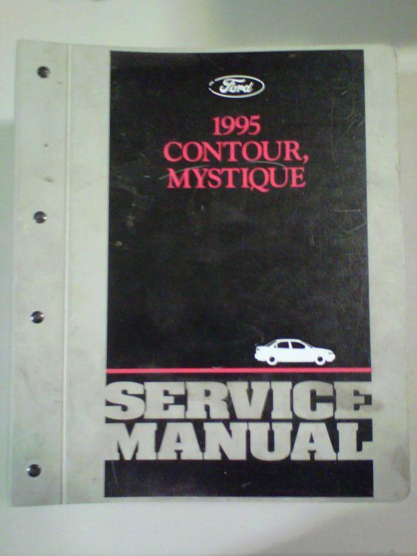 1995 ford contour, mercury mystique - genuine factory service shop repair manual