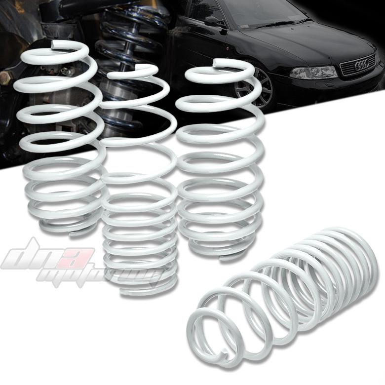 Audi a4/b5 1.5" drop suspension white lowering spring/srpings 320 front 290 rear