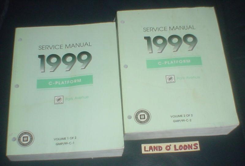 1999 buick park avenue shop/service manual set/2cleanverylowprice