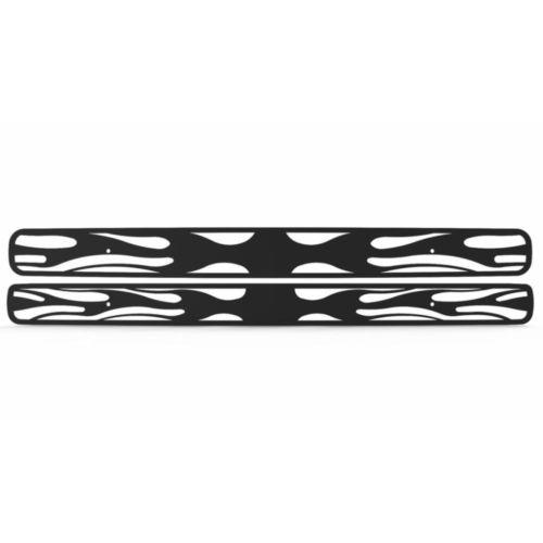 Chevy blazer 98-04 horizontal flame black powdercoat grill insert trim cover