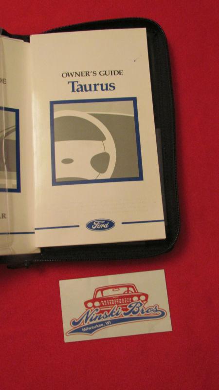 1997 ford taurus owners manual w/ case 97