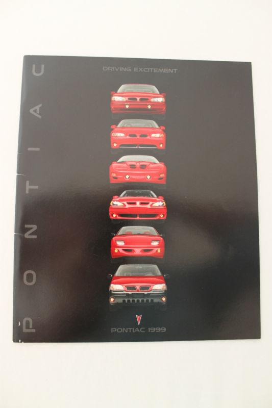 1999 full line pontiac sales brochure