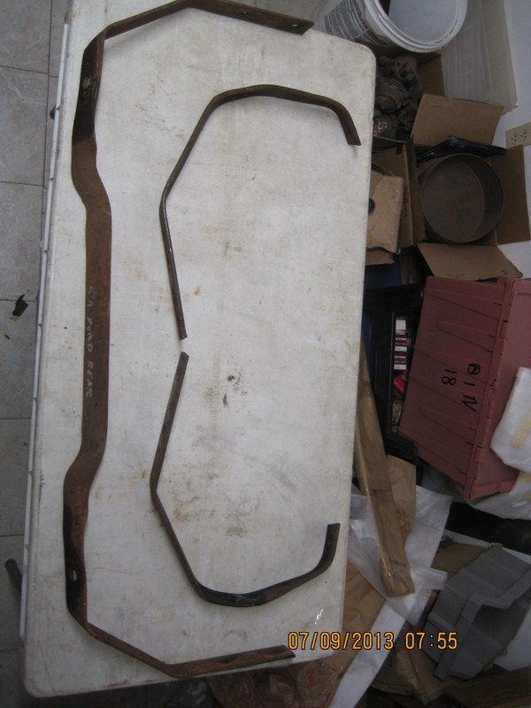 1959 ford rear bumper brackets - original