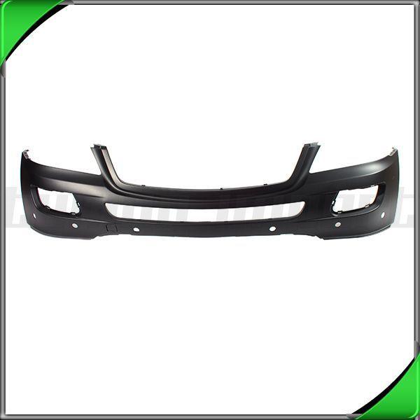 06-08 mercedes ml350 primered parktronic sensor s non sport front bumper cover