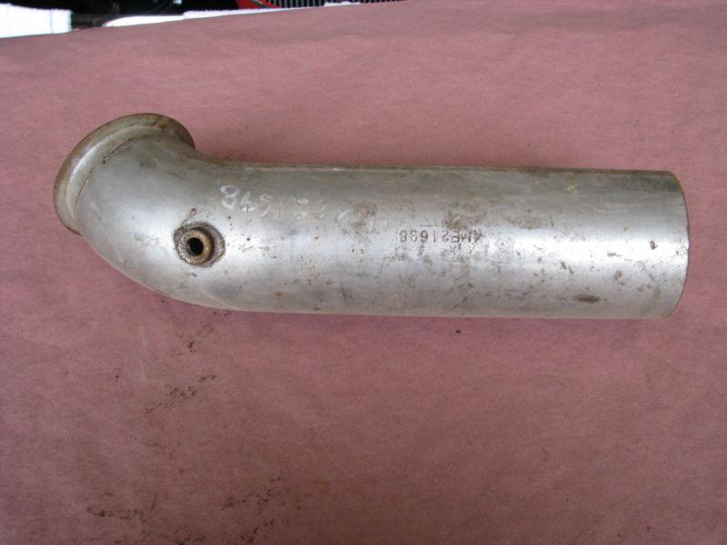 Mack dm truck exhaust pipe. 4me21698