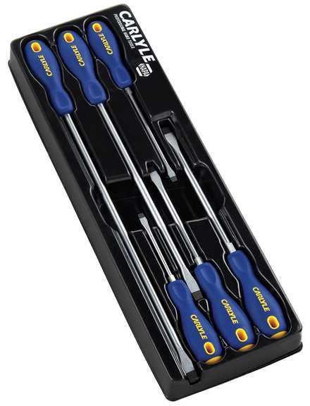 Carlyle hand tools cht sdss6 - screwdriver set, slotted