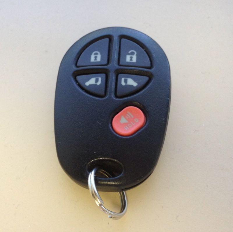 New toyota sienna le keyless remote 5 button gq43vt20t free shipping