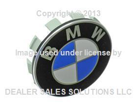 New genuine bmw e63 e70 e88 e90 e92 e93 wheel center hub cap + emblem + warranty