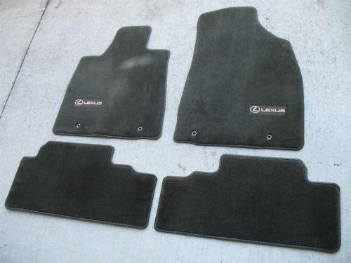 2010 2011 2012 lexus rx rx350 rx450 h gray floor mats factory oem set 10 11 12 2