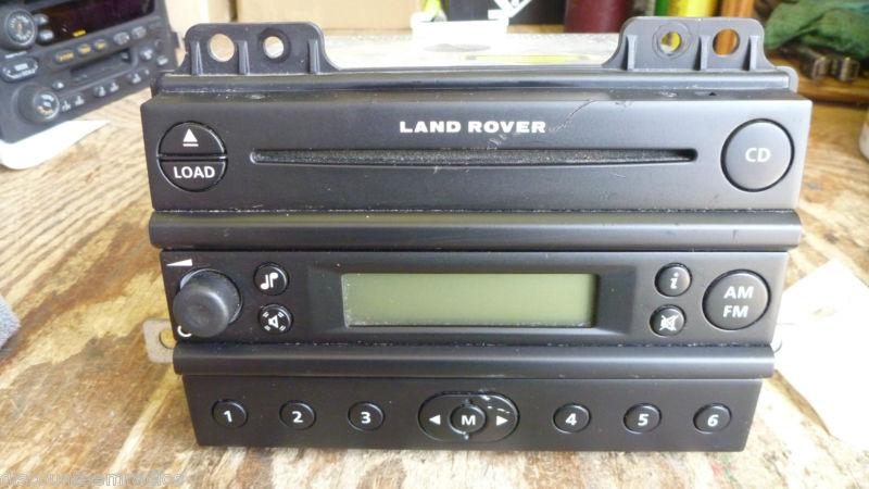 04-05 land rover freelander radio 6 disc cd player 4cff-18c838-dc oem *