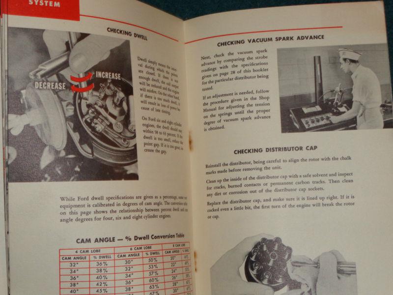 Sell 1951 FORD "STARTER & IGNITION SYSTEMS SHOP BOOKLET" / ORIGINAL