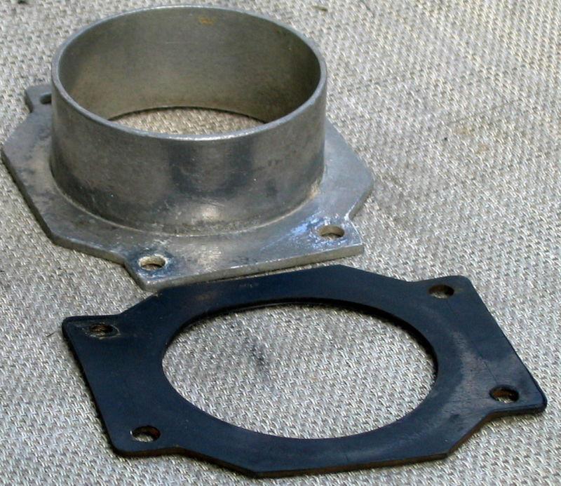 N62 240sx 300zx z32 s13 s14 sr20det n62 3" diam. flange pipe & rubber gasket