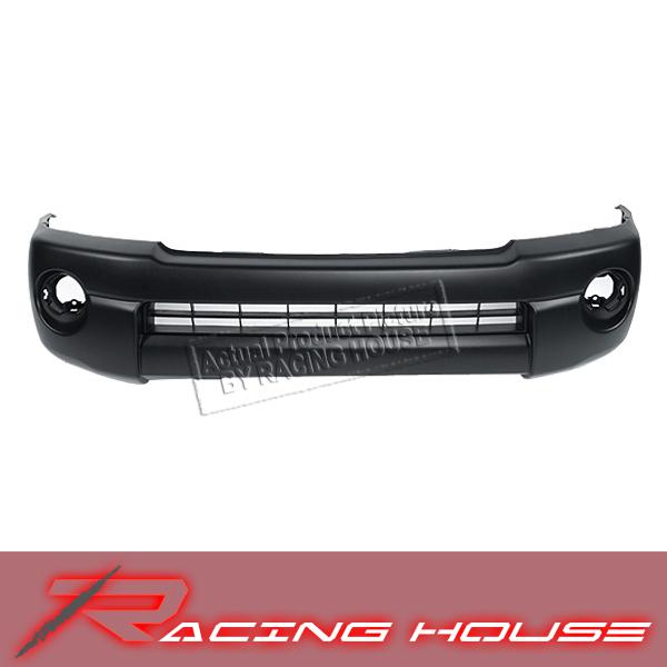 2005-2011 tacoma 2wd front textured non primered plastic bumper cover non-fogs