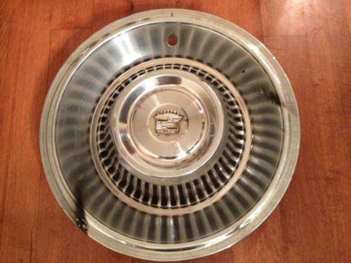 1 vintage cadillac fleetwood hubcaps wheel covers 1963-1964