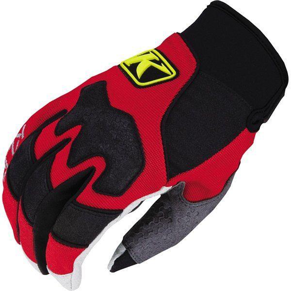 Red l klim dakar gloves