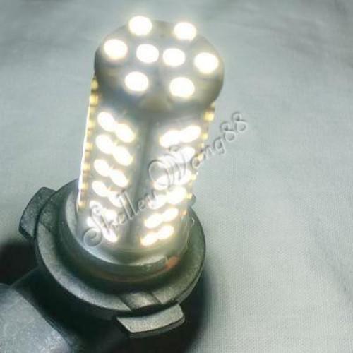 2x 80 smd 9006 hb4 car vehicle led fog light bulb white