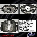 Centric parts 141.62552 rear left rebuilt caliper with hardware