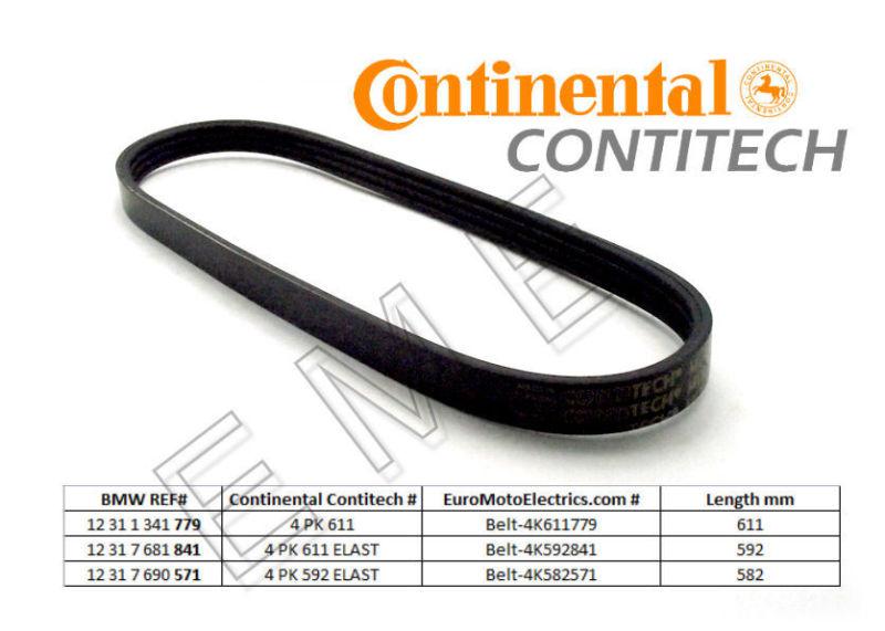Bmw r alternator belt r850, r1100, r1150, r1200  hexhead & oilhead / continental