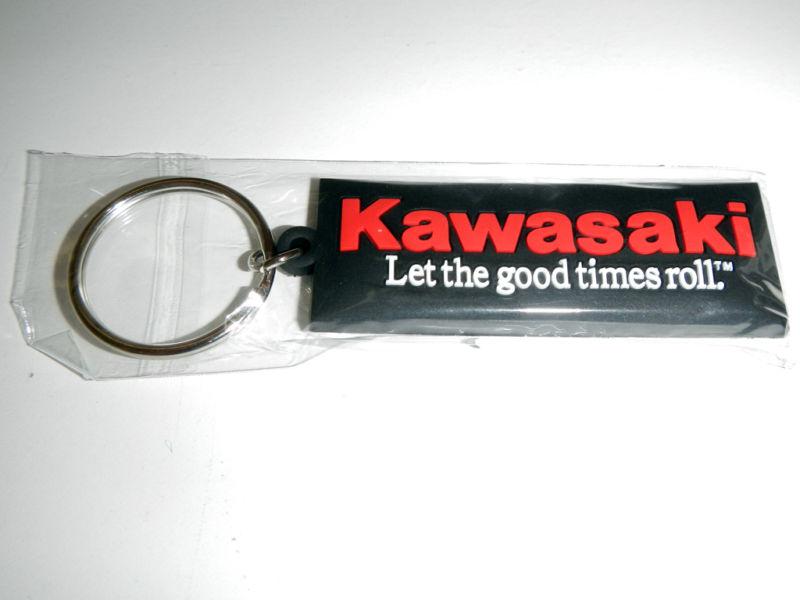 Kawasaki let the good times roll keychain