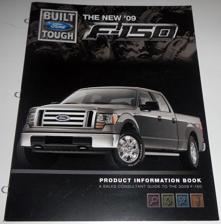 2009 ford f-150 product information book brochure