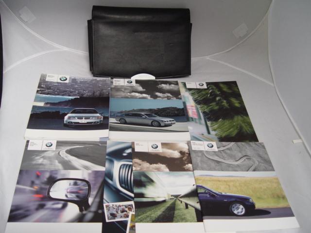 05 bmw 7 series reference guide case set 750i 750li 760i 760li