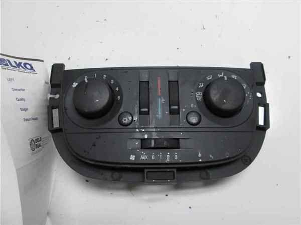 2008 chevy uplander climate ac heater control oem