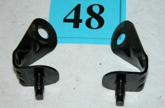 93-02 camaro firebird rear seat back mounting brackets  nice pair