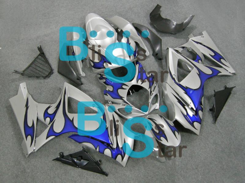 Injection fairing bodywork plastic kit fit gsx-r1000 gsxr1000 2007-2008 3 w7 