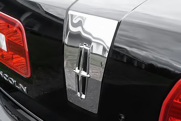 Saa tp47630 07-09 lincoln mkz upper trunk polished car chrome trim acessories