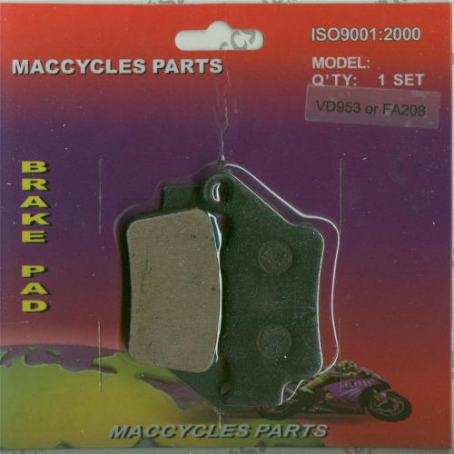 Praga disc brake pads enduro 610 2003 rear (1 set)