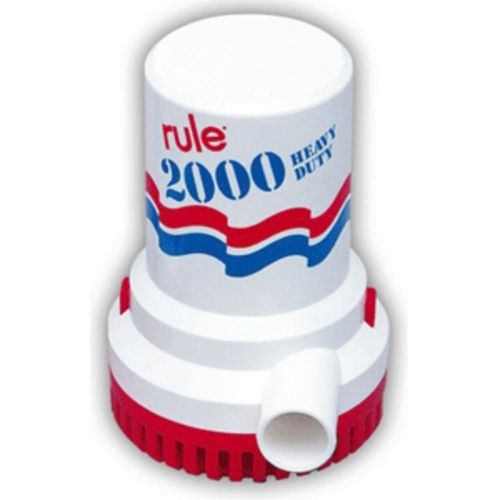 Rule 2000 g.p.h. bilge pump