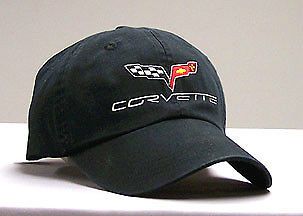 Corvette hat get your kicks on route 66 jet black looks good gear headz products